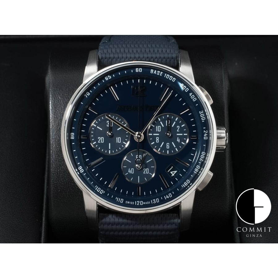 オーデマピゲ CODE 11.59 バイ オーデマ ピゲ クロノグラフ Ref.26393BC.OO.A321CR.01 18KWG ブルーラッカー文字盤 | AUDEMARS PIGUET