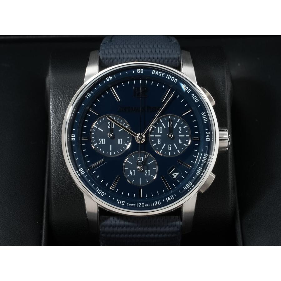 オーデマピゲ CODE 11.59 バイ オーデマ ピゲ クロノグラフ Ref.26393BC.OO.A321CR.01 18KWG ブルーラッカー文字盤 | AUDEMARS PIGUET | 01