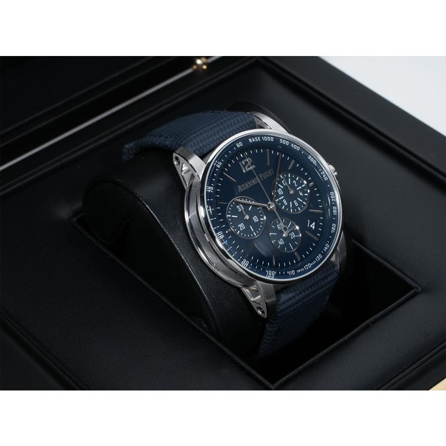 オーデマピゲ CODE 11.59 バイ オーデマ ピゲ クロノグラフ Ref.26393BC.OO.A321CR.01 18KWG ブルーラッカー文字盤 | AUDEMARS PIGUET | 04