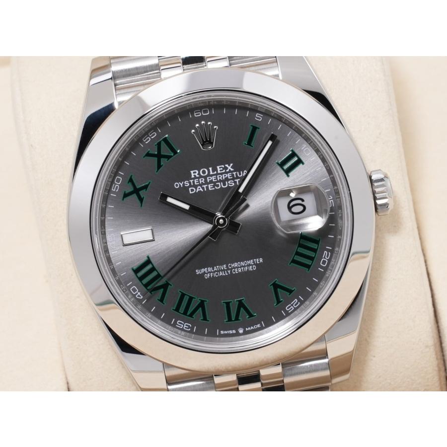 ロレックス デイトジャスト41 Ref.126300 ステンレススチール スレートローマン文字盤 ジュビリーブレスレット | デイトジャスト | 02