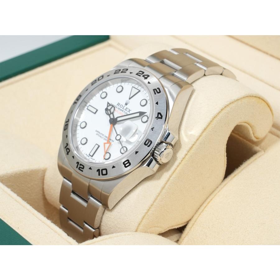 ロレックス エクスプローラーII Ref.216570 ステンレススチール ホワイト文字盤 オイスターブレスレット | エクスプローラーII | 03