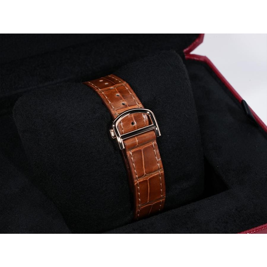 カルティエ サントス ドゥ カルティエ MM Ref.WGSA0028 18Kローズゴールド シルバー文字盤 | Cartier | 06