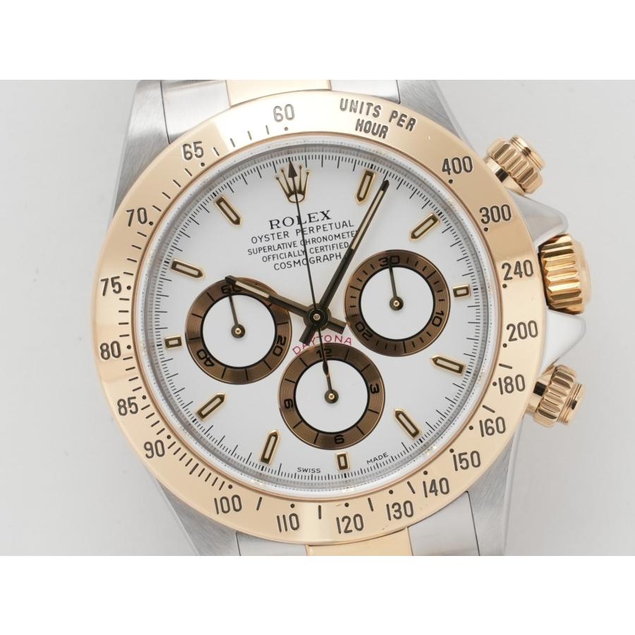 ロレックス デイトナ エルプリメロ Ref.16523 ステンレススチール/イエローゴールド ホワイト文字盤 | コスモグラフ デイトナ | 02