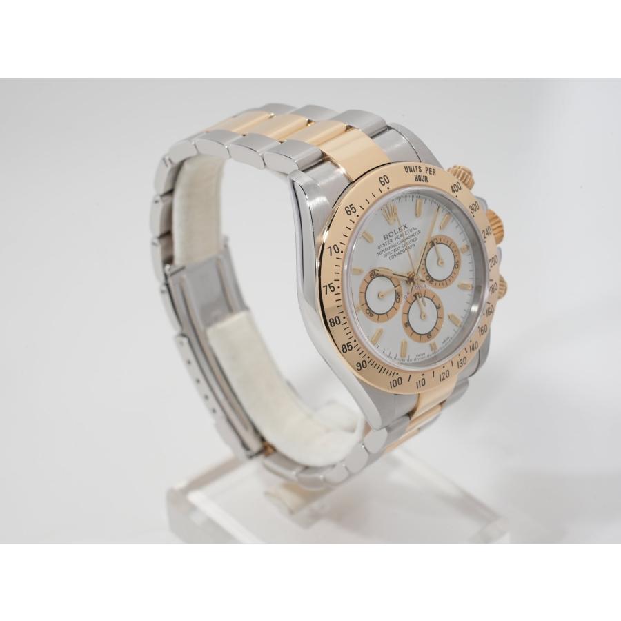 ロレックス デイトナ エルプリメロ Ref.16523 ステンレススチール/イエローゴールド ホワイト文字盤 | コスモグラフ デイトナ | 04