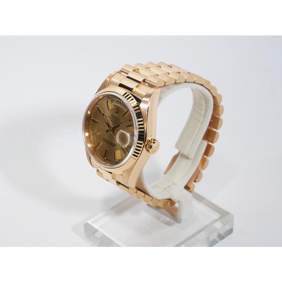 ロレックス デイデイト36 Ref.18038 イエローゴールド シャンパン文字盤 | デイデイト | 03