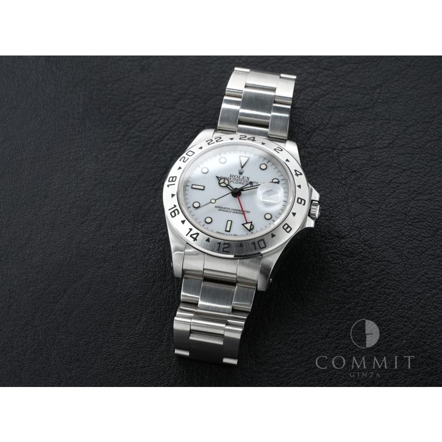 ロレックス エクスプローラーII Ref.16570 ステンレススチール ホワイト文字盤 オイスターブレスレット | エクスプローラーII | 10