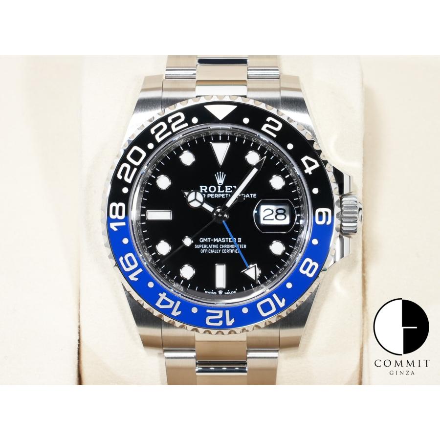 ロレックス GMTマスターII Ref.126710BLNR ステンレススチール ブラック文字盤 オイスターブレスレット | GMTマスター