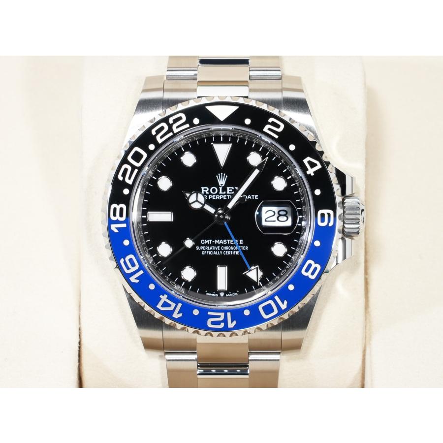 ロレックス GMTマスターII Ref.126710BLNR ステンレススチール ブラック文字盤 オイスターブレスレット | GMTマスター | 01