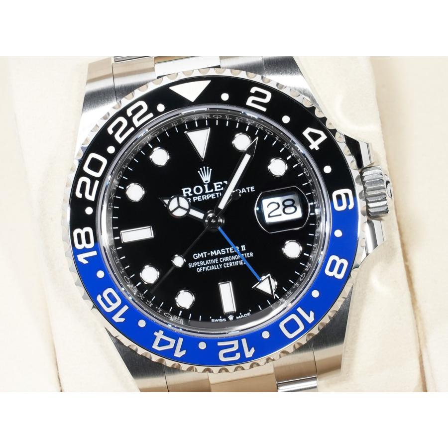 ロレックス GMTマスターII Ref.126710BLNR ステンレススチール ブラック文字盤 オイスターブレスレット | GMTマスター | 02
