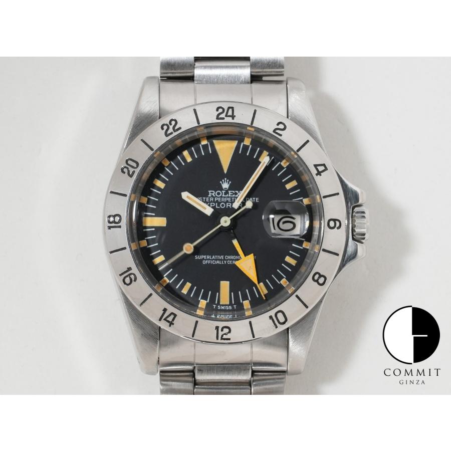 ロレックス エクスプローラーII Ref.1655 SS ブラック文字盤 | エクスプローラーII
