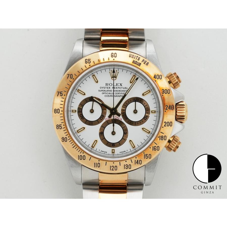 ロレックス デイトナ エルプリメロ Ref.16523 ステンレススチール/イエローゴールド ホワイト文字盤 | コスモグラフ デイトナ