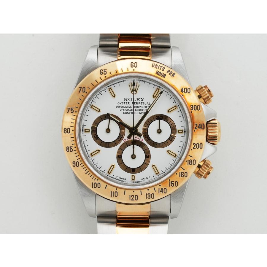 ロレックス デイトナ エルプリメロ Ref.16523 ステンレススチール/イエローゴールド ホワイト文字盤 | コスモグラフ デイトナ | 01