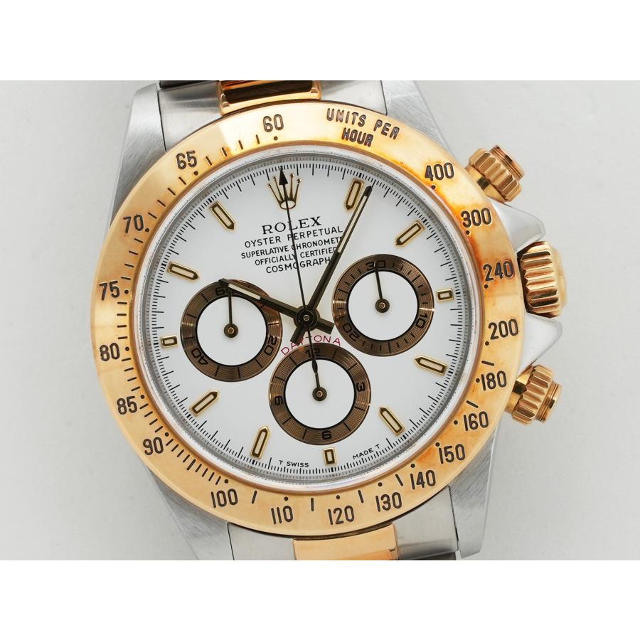 ロレックス デイトナ エルプリメロ Ref.16523 ステンレススチール/イエローゴールド ホワイト文字盤 | コスモグラフ デイトナ | 02