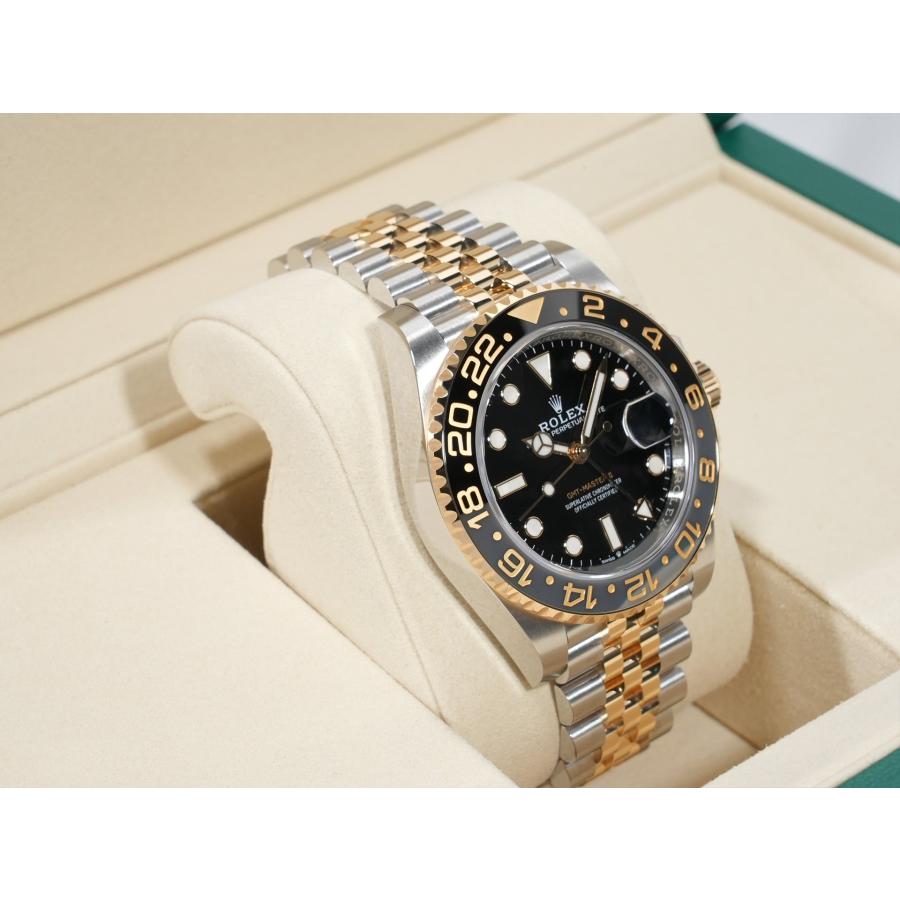 ロレックス GMTマスターII Ref.126713GRNR SS/YG ブラック文字盤 ジュビリーブレスレット | GMTマスター | 04