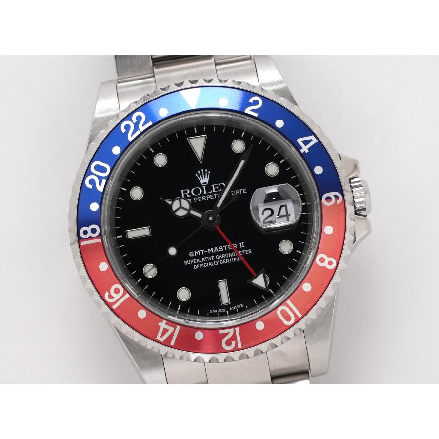 ロレックス GMTマスターII Ref.16710 SS ブラック文字盤 | GMTマスター | 02