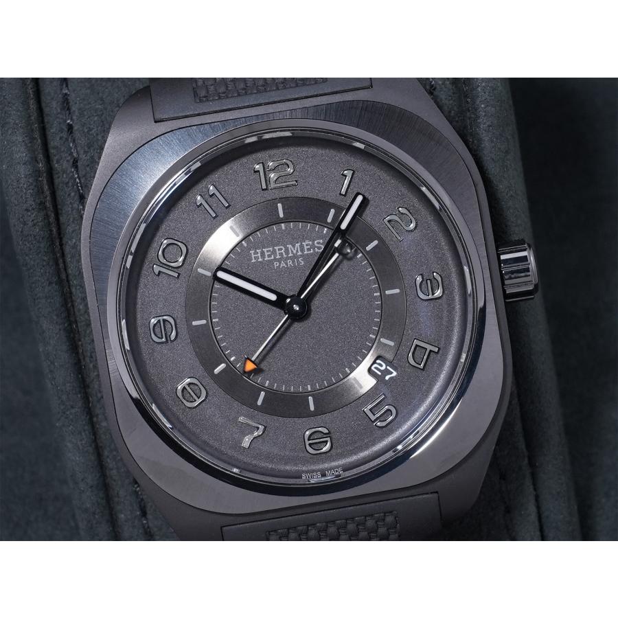 エルメス H08 Ref.W049433WW00 グラフェン ブラック文字盤 | HERMES | 02