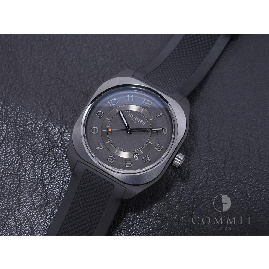 エルメス H08 Ref.W049433WW00 グラフェン ブラック文字盤 | HERMES | 09