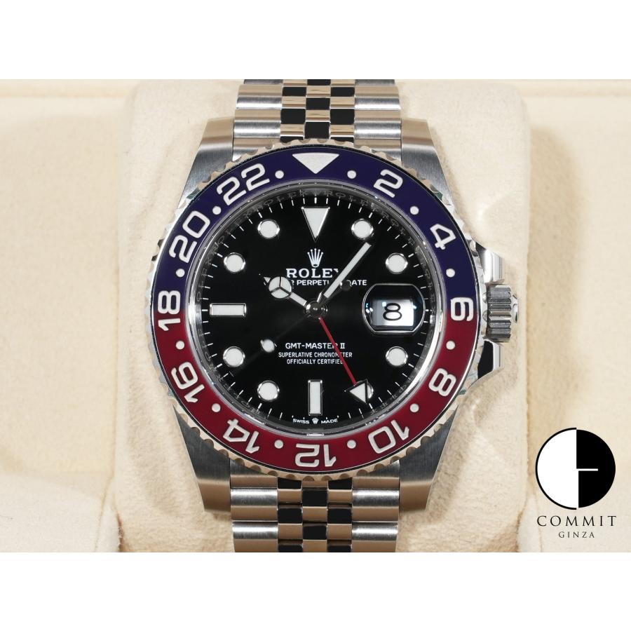 ロレックス GMTマスターII Ref.126710BLRO SS ブラック文字盤 ジュビリーブレスレット | GMTマスター