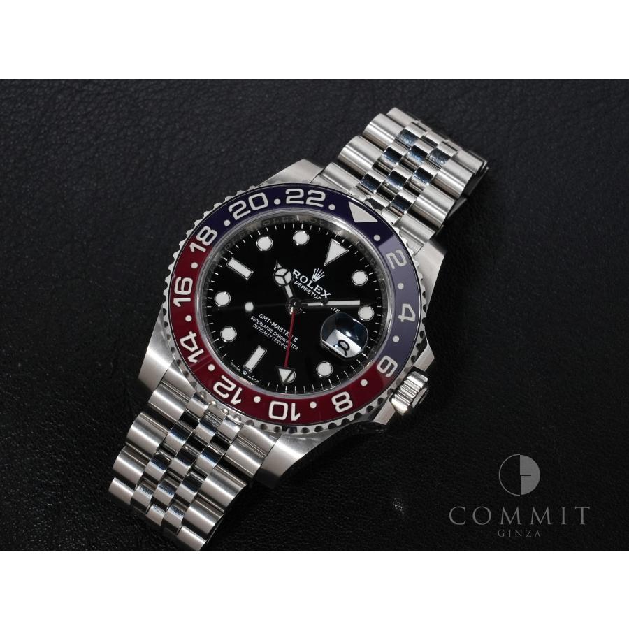 ロレックス GMTマスターII Ref.126710BLRO SS ブラック文字盤 ジュビリーブレスレット | GMTマスター | 10