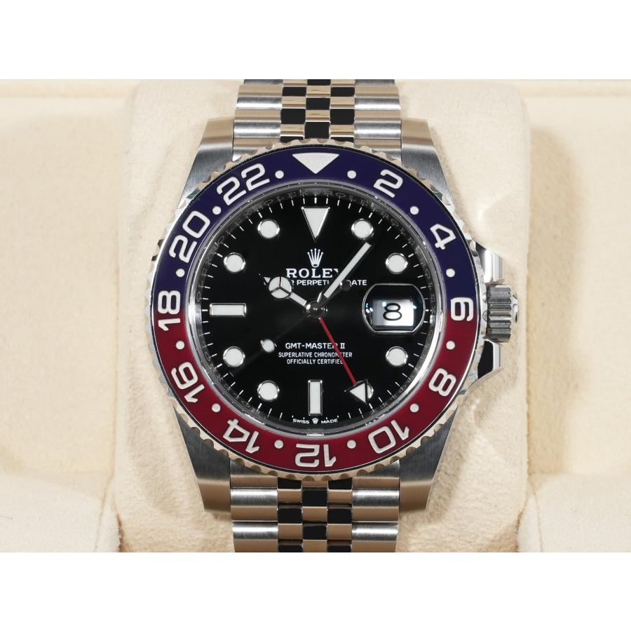 ロレックス GMTマスターII Ref.126710BLRO SS ブラック文字盤 ジュビリーブレスレット | GMTマスター | 01