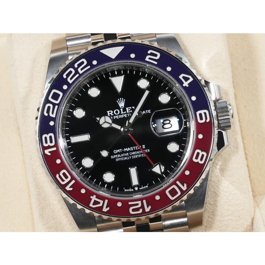 ロレックス GMTマスターII Ref.126710BLRO SS ブラック文字盤 ジュビリーブレスレット | GMTマスター | 02