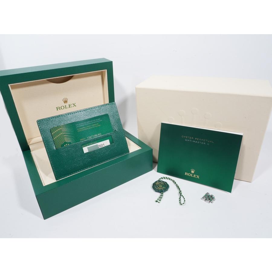 ロレックス GMTマスターII Ref.126710BLRO SS ブラック文字盤 ジュビリーブレスレット | GMTマスター | 09