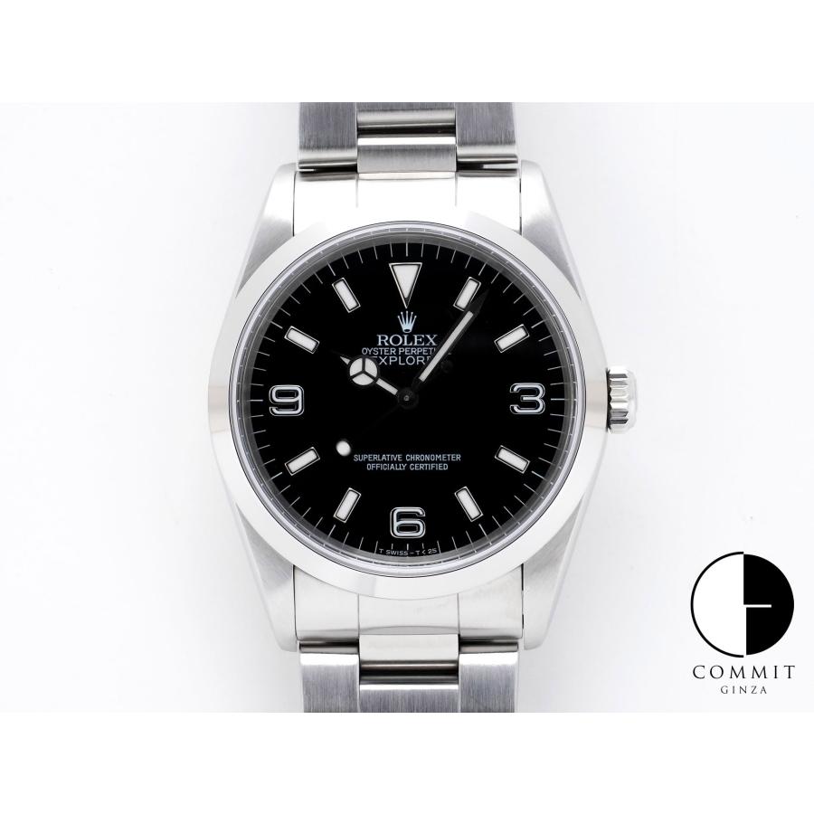 ロレックス エクスプローラーI Ref.14270 ステンレススチール ブラック文字盤 オイスターブレスレット | エクスプローラー（ROLEX）