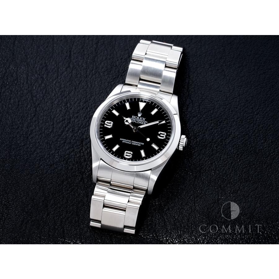 ロレックス エクスプローラーI Ref.14270 ステンレススチール ブラック文字盤 オイスターブレスレット | エクスプローラー（ROLEX） | 10