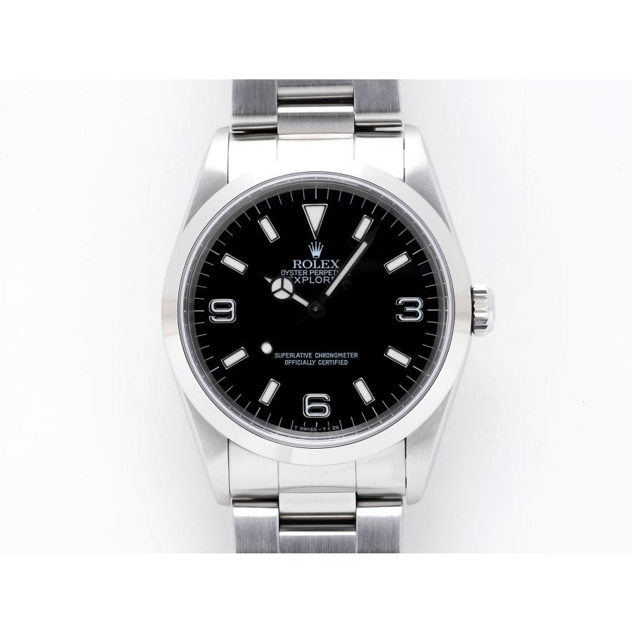 ロレックス エクスプローラーI Ref.14270 ステンレススチール ブラック文字盤 オイスターブレスレット | エクスプローラー（ROLEX） | 01