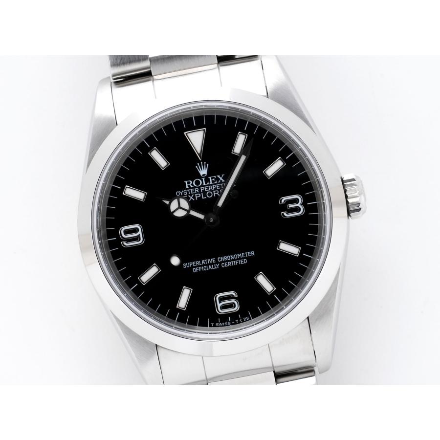 ロレックス エクスプローラーI Ref.14270 ステンレススチール ブラック文字盤 オイスターブレスレット | エクスプローラー（ROLEX） | 02