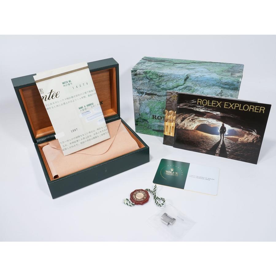 ロレックス エクスプローラーI Ref.14270 ステンレススチール ブラック文字盤 オイスターブレスレット | エクスプローラー（ROLEX） | 09
