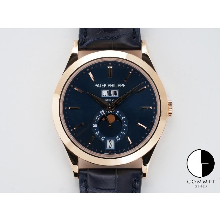 パテックフィリップ アニュアルカレンダー ムーンフェイズ Ref.5396R-014 ローズゴールド ブルー・ソレイユ文字盤 | PATEK PHILIPPE
