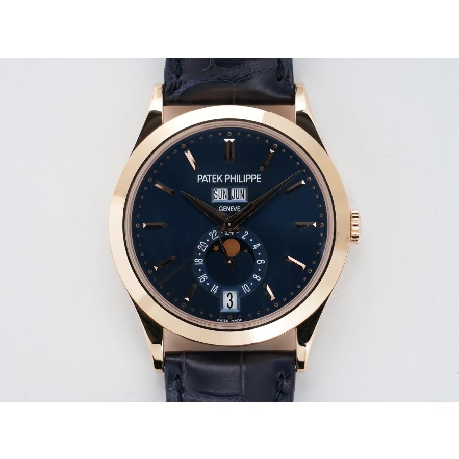 パテックフィリップ アニュアルカレンダー ムーンフェイズ Ref.5396R-014 ローズゴールド ブルー・ソレイユ文字盤 | PATEK PHILIPPE | 01