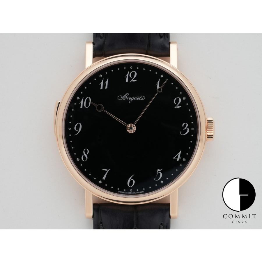 ブレゲ クラシック ミニッツリピーター 7637 Ref.7637BR/2N/9ZU ローズゴールド ブラック グラン・フー エナメル文字盤 | ブレゲ