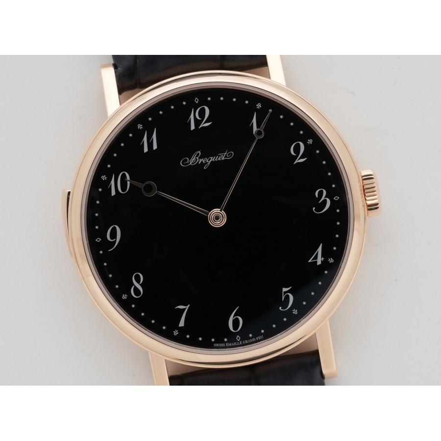 ブレゲ クラシック ミニッツリピーター 7637 Ref.7637BR/2N/9ZU ローズゴールド ブラック グラン・フー エナメル文字盤 | ブレゲ | 02
