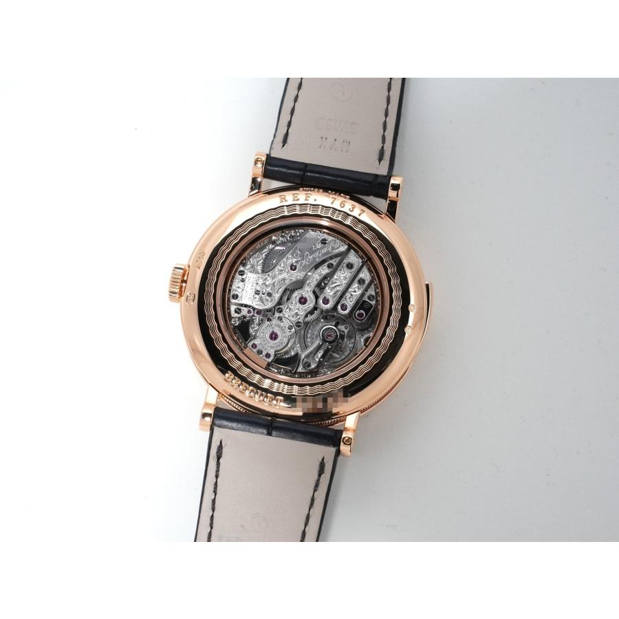ブレゲ クラシック ミニッツリピーター 7637 Ref.7637BR/2N/9ZU ローズゴールド ブラック グラン・フー エナメル文字盤 | ブレゲ | 06