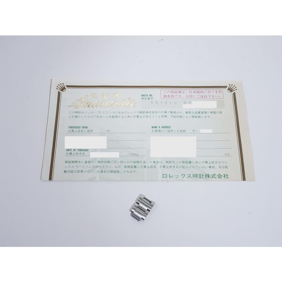 ロレックス サブマリーナー Ref.5513 SS ブラック文字盤 | サブマリーナー | 09