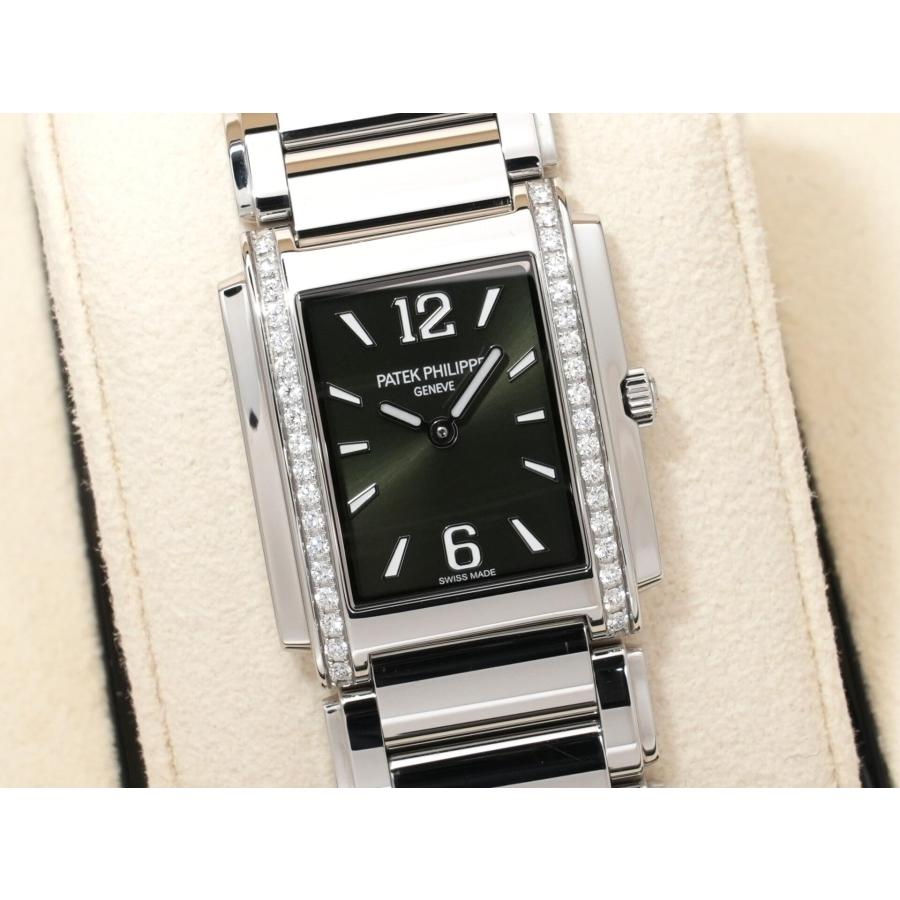 パテックフィリップ Twenty-4 Ref.4910/1200A-011 ステンレススチール オリーブグリーン文字盤 | PATEK PHILIPPE | 02