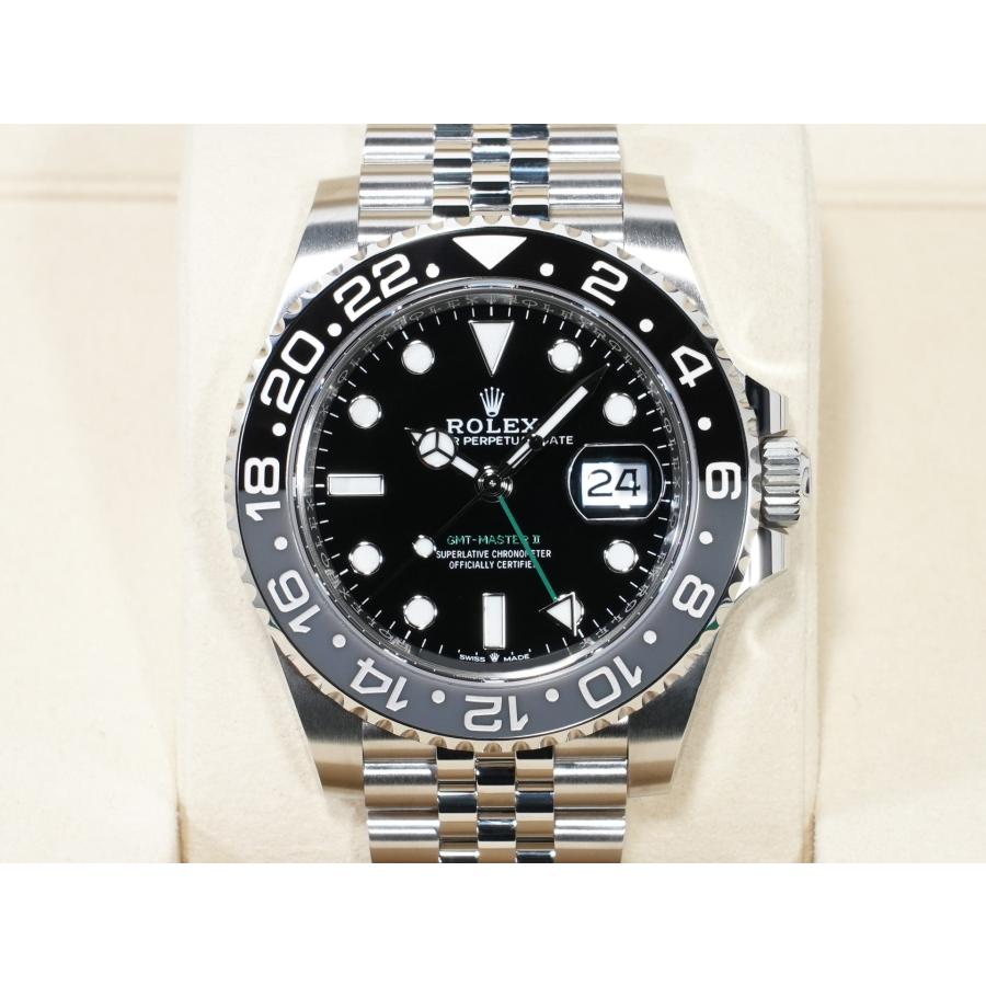 ロレックス GMTマスターII Ref.126710GRNR ステンレススチール ブラック文字盤 ジュビリーブレスレット | GMTマスター | 01