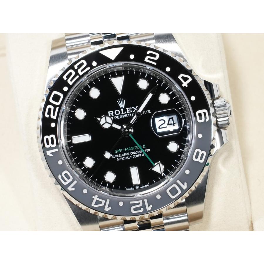 ロレックス GMTマスターII Ref.126710GRNR ステンレススチール ブラック文字盤 ジュビリーブレスレット | GMTマスター | 02