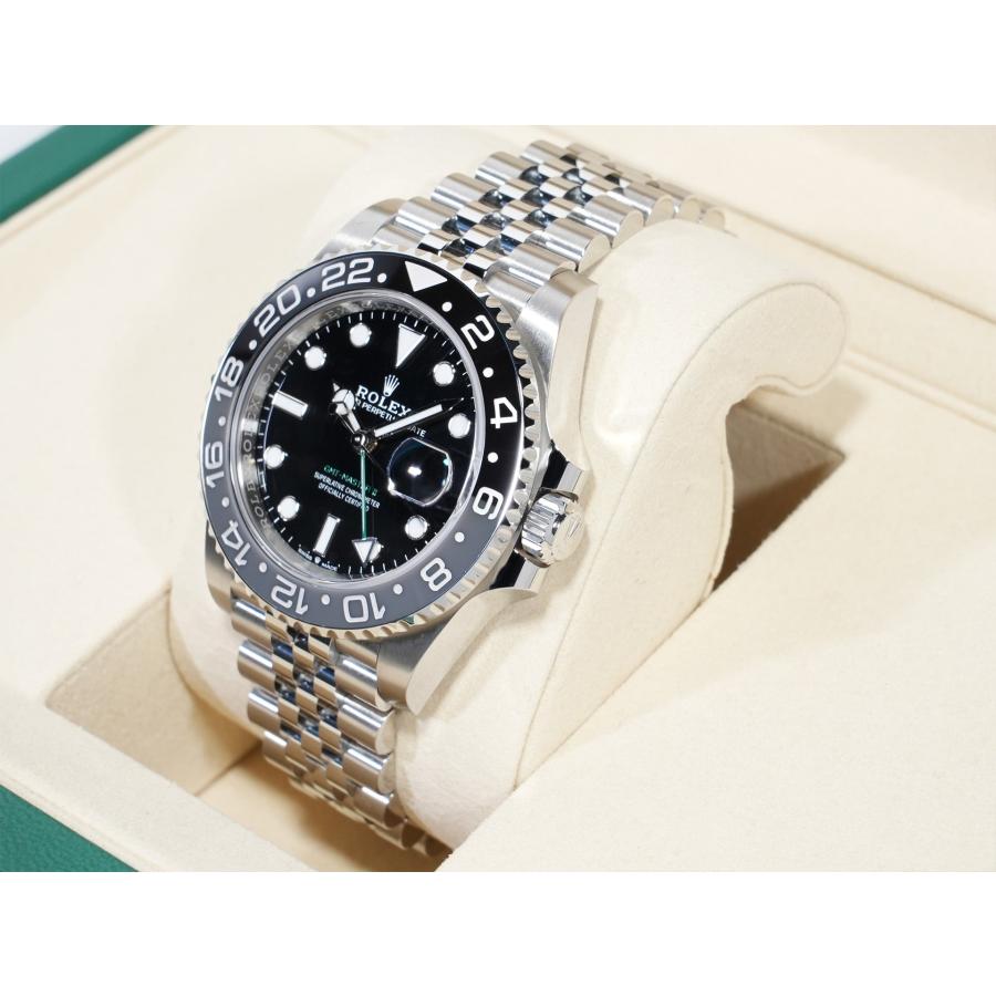 ロレックス GMTマスターII Ref.126710GRNR ステンレススチール ブラック文字盤 ジュビリーブレスレット | GMTマスター | 03