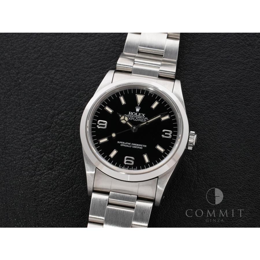 ロレックス エクスプローラーI Ref.14270 ステンレススチール ブラック文字盤 オイスターブレスレット | エクスプローラー（ROLEX） | 10