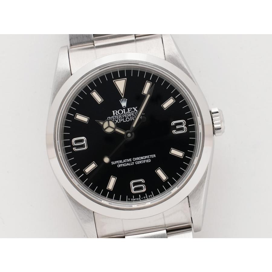 ロレックス エクスプローラーI Ref.14270 ステンレススチール ブラック文字盤 オイスターブレスレット | エクスプローラー（ROLEX） | 02