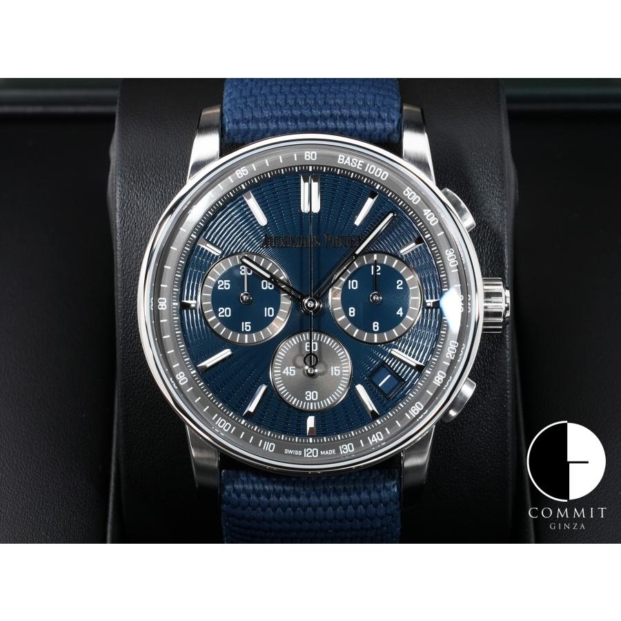 オーデマピゲ CODE 11.59 クロノグラフ Ref.26393ST.OO.A348KB.01 SS ナイトブルー文字盤 | AUDEMARS PIGUET