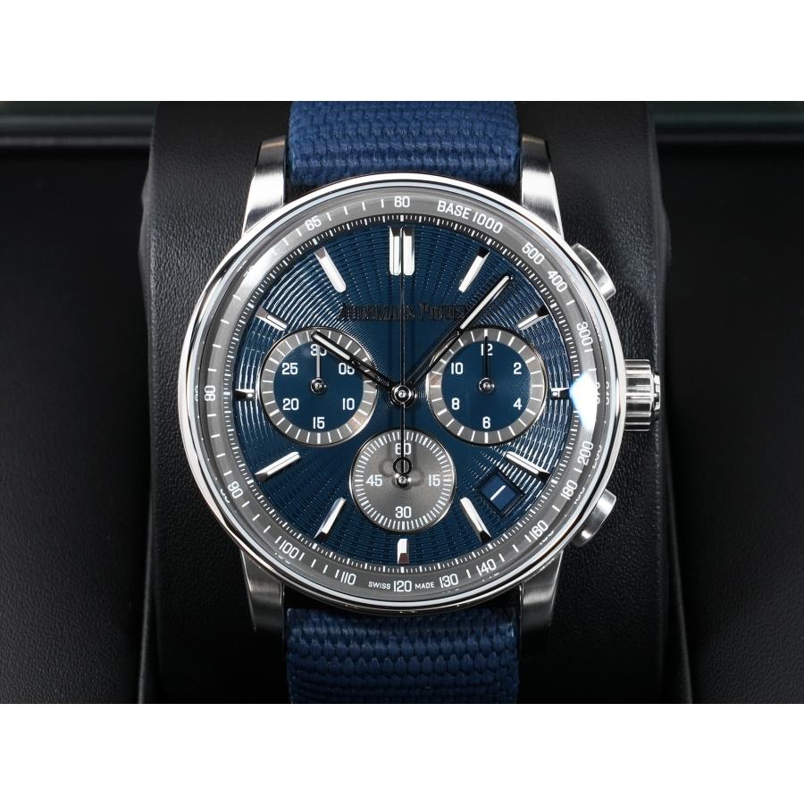 オーデマピゲ CODE 11.59 クロノグラフ Ref.26393ST.OO.A348KB.01 SS ナイトブルー文字盤 | AUDEMARS PIGUET | 01