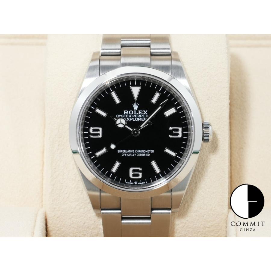 ロレックス エクスプローラー36 Ref.124270 ステンレススチール ブラック文字盤 オイスターブレスレット | エクスプローラー（ROLEX）