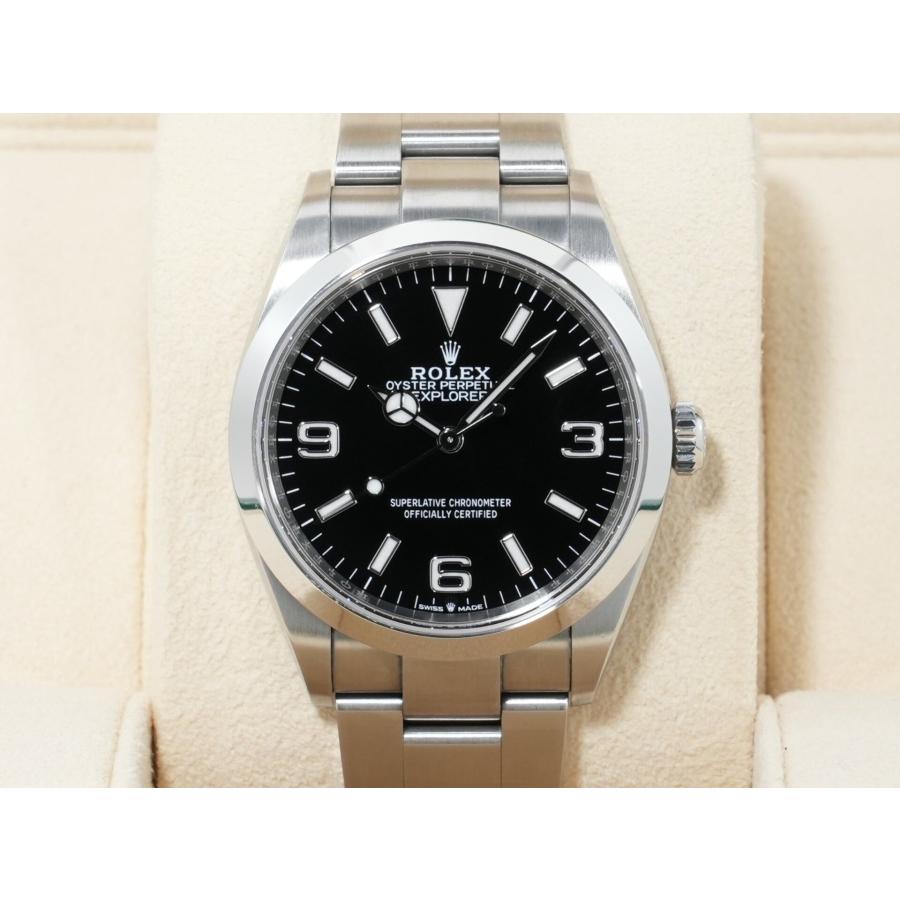 ロレックス エクスプローラー36 Ref.124270 ステンレススチール ブラック文字盤 オイスターブレスレット | エクスプローラー（ROLEX） | 01