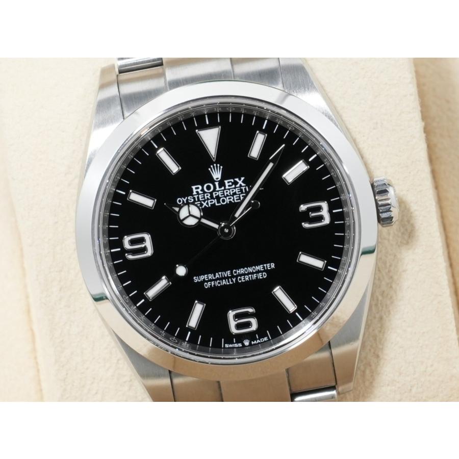 ロレックス エクスプローラー36 Ref.124270 ステンレススチール ブラック文字盤 オイスターブレスレット | エクスプローラー（ROLEX） | 02