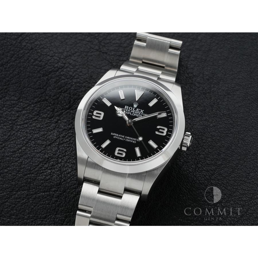 ロレックス エクスプローラー36 Ref.124270 ステンレススチール ブラック文字盤 オイスターブレスレット | エクスプローラー（ROLEX） | 10