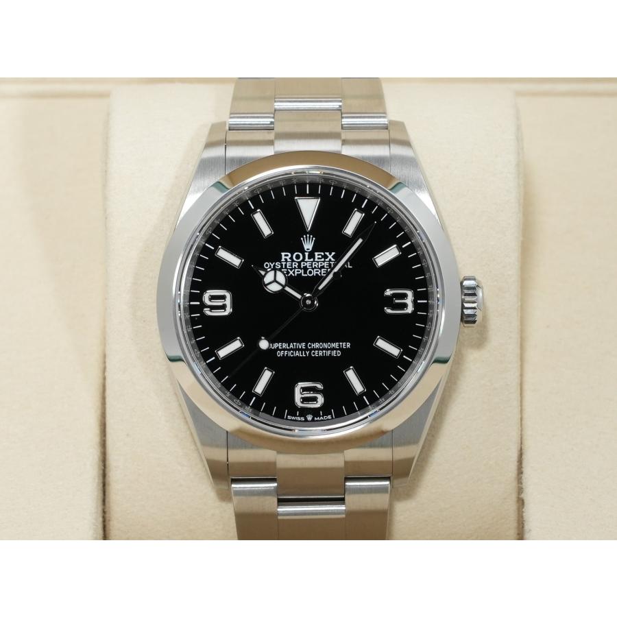 ロレックス エクスプローラー36 Ref.124270 ステンレススチール ブラック文字盤 オイスターブレスレット | エクスプローラー（ROLEX） | 01